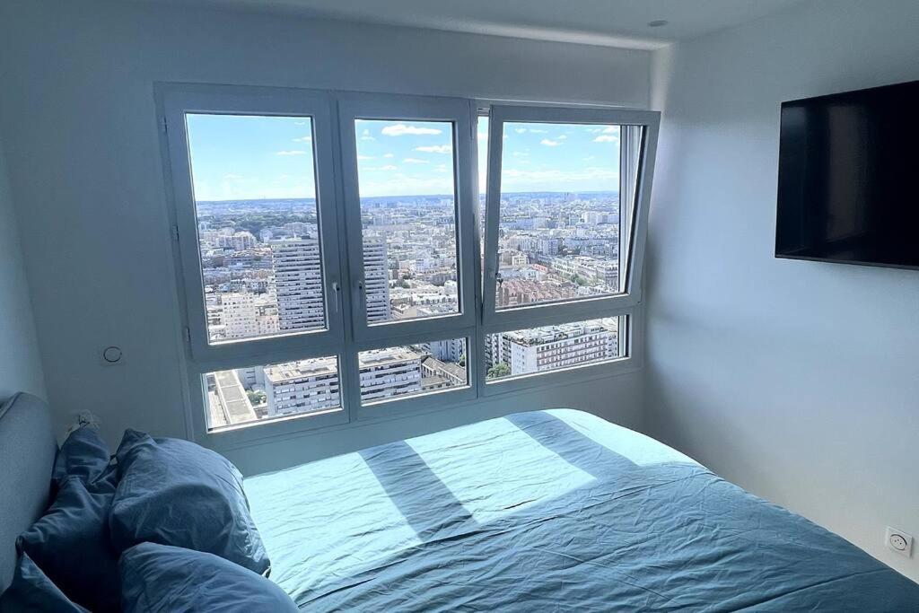Nice Apartment With Amazing View Of Paris + Parking Εξωτερικό φωτογραφία