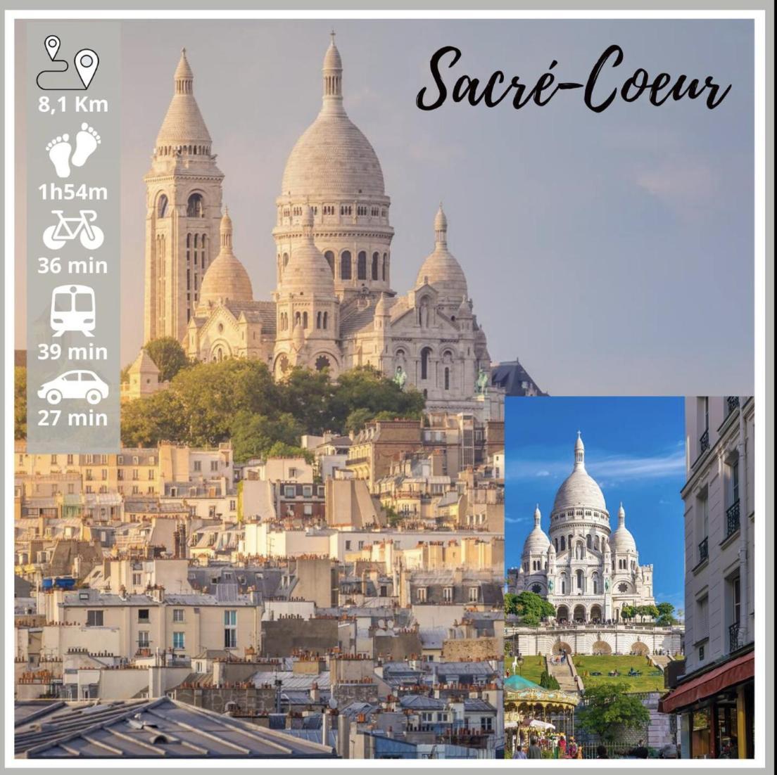 Nice Apartment With Amazing View Of Paris + Parking Εξωτερικό φωτογραφία