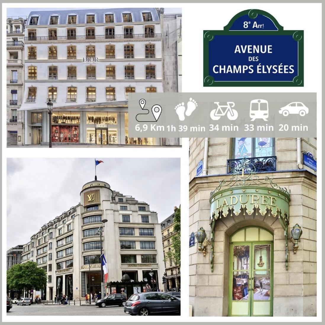 Nice Apartment With Amazing View Of Paris + Parking Εξωτερικό φωτογραφία